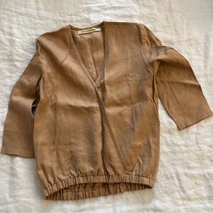 Linen Handmade Studio Top